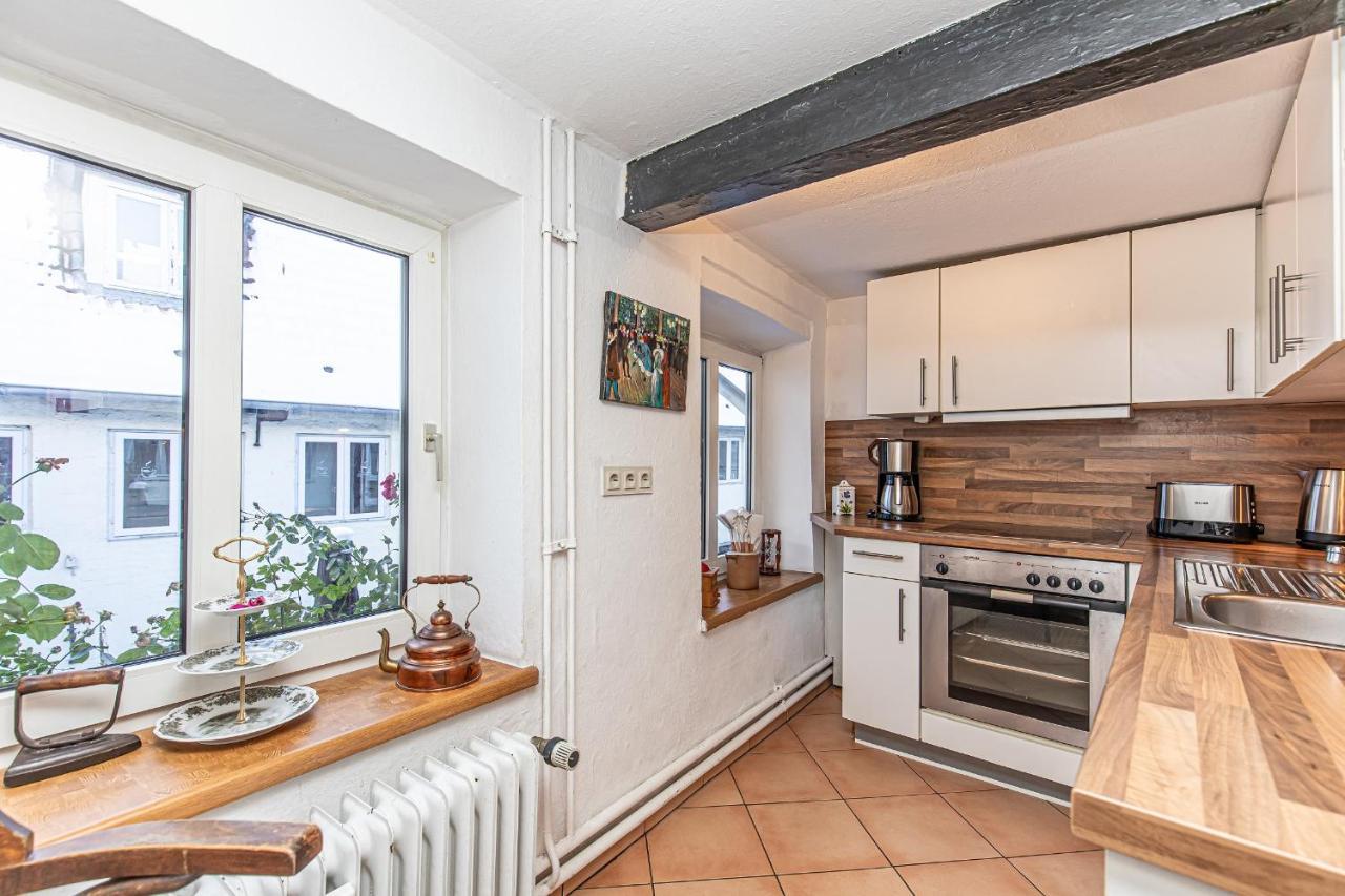 Fewo1846 - Lille Petuhtante II - Elegante Vintage-Wohnung Mit 2 Schlafzimmern Flensburg Buitenkant foto