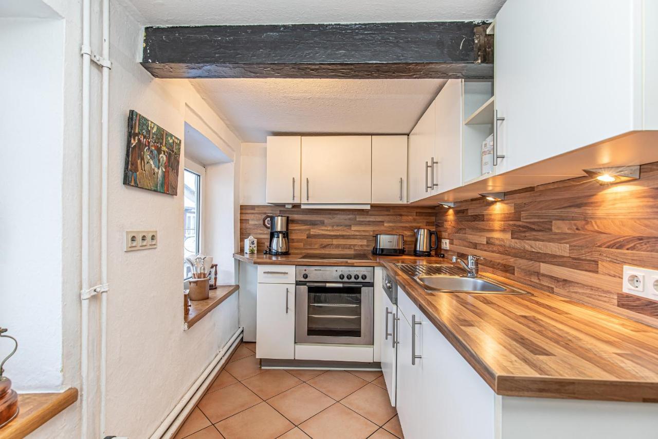 Fewo1846 - Lille Petuhtante II - Elegante Vintage-Wohnung Mit 2 Schlafzimmern Flensburg Buitenkant foto